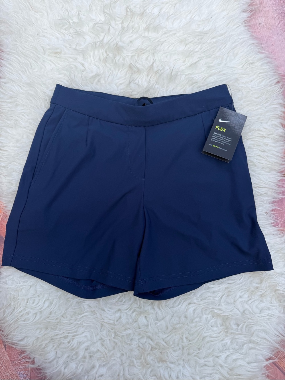 Nike Women's Flex Navy Athletic Shorts